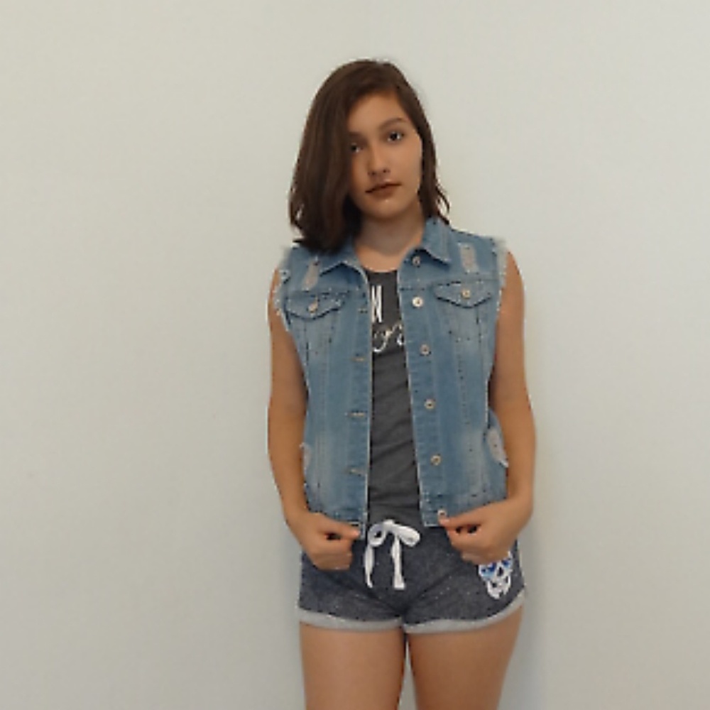 Denim jacket, imported from France